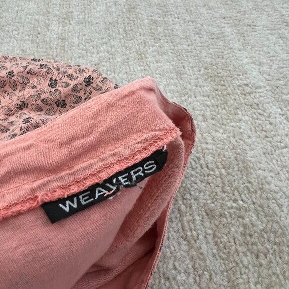 3 for $6 Weavers Floral Boho Crop Cardigan Sweatshirt Top - Picture 2 of 8